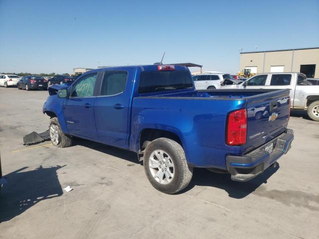 1GCGSCEN3J1297470 - 2018 CHEVROLET COLORADO L BLUE photo 3