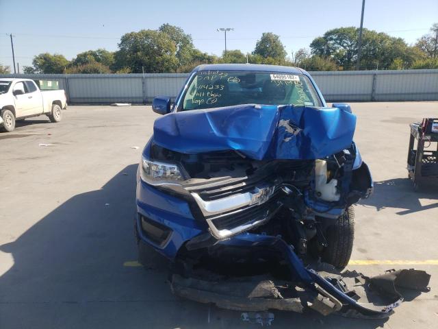 1GCGSCEN3J1297470 - 2018 CHEVROLET COLORADO L BLUE photo 9