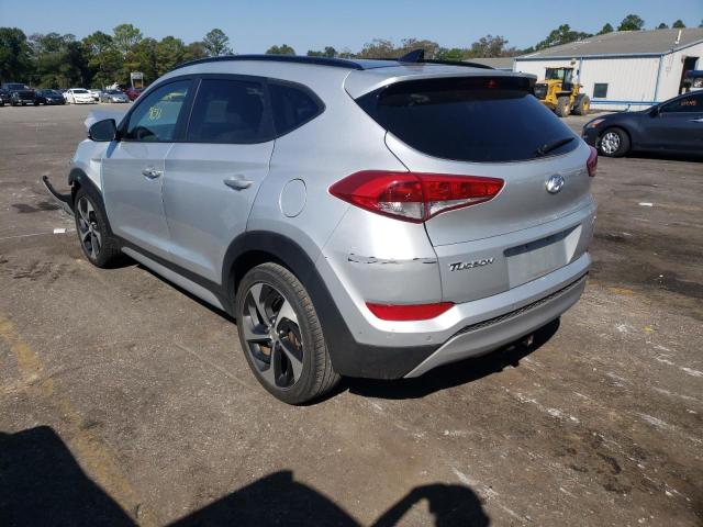 KM8J3CA20JU822414 - 2018 HYUNDAI TUCSON VAL SILVER photo 3