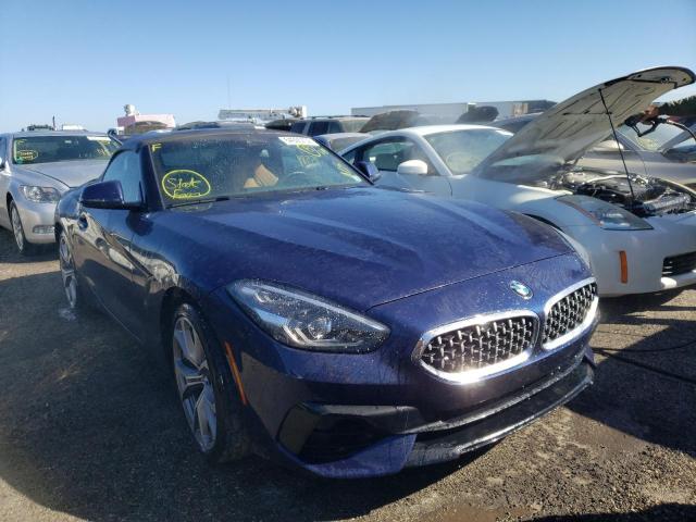 WBAHF3C58KWW32056 - 2019 BMW Z4 SDRIVE3 BLUE photo 1