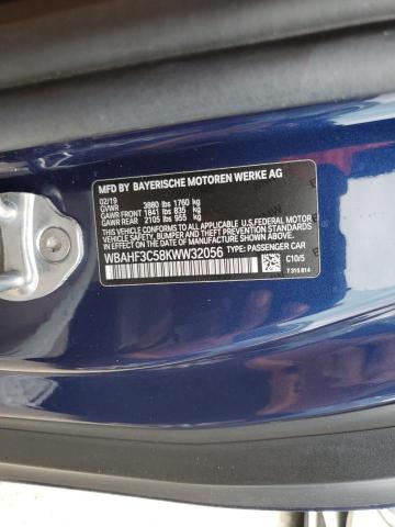 WBAHF3C58KWW32056 - 2019 BMW Z4 SDRIVE3 Синій фото 10