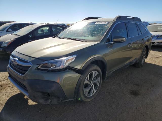 4S4BTANC7M3161468 - 2021 SUBARU OUTBACK LI GREEN photo 2