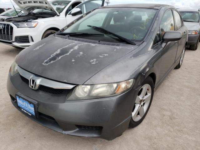 2HGFA1F60AH511215 - 2010 HONDA CIVIC LX-S Сұр фото 2