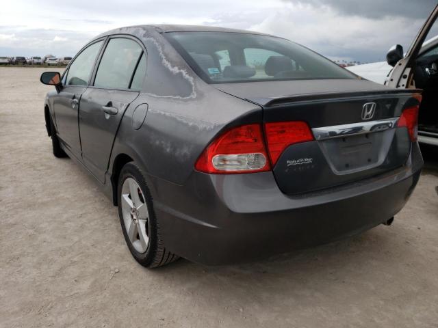 2HGFA1F60AH511215 - 2010 HONDA CIVIC LX-S Сұр фото 3