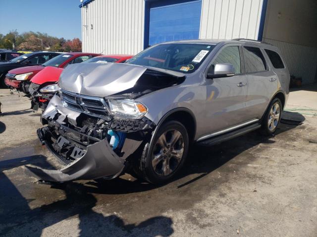 1C4RDJDG0FC756119 - 2015 DODGE DURANGO LI SILVER photo 2