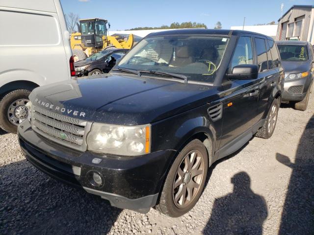 SALSK25437A990293 - 2007 LAND ROVER RANGE ROVE BLACK photo 2