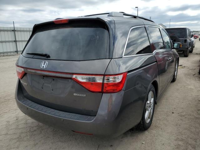 5FNRL5H95DB052486 - 2013 HONDA ODYSSEY TO GRAY photo 4