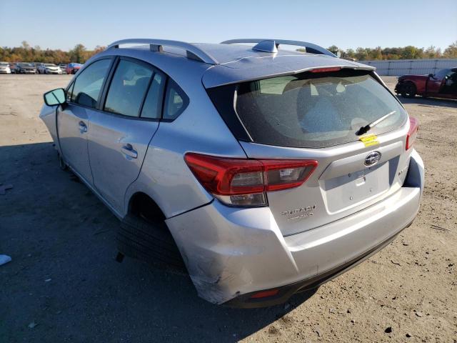 4S3GTAD64N3710339 - 2022 SUBARU IMPREZA PR SILVER photo 3