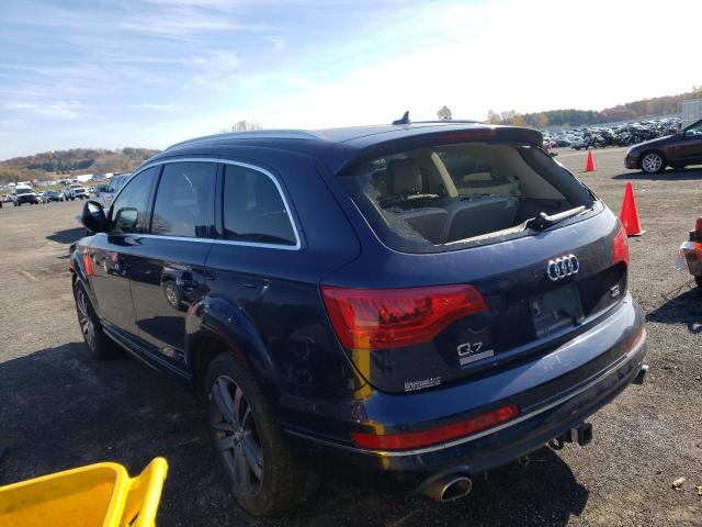 WA1LMAFE5FD005765 - 2015 AUDI Q7 TDI PRE BLUE photo 3