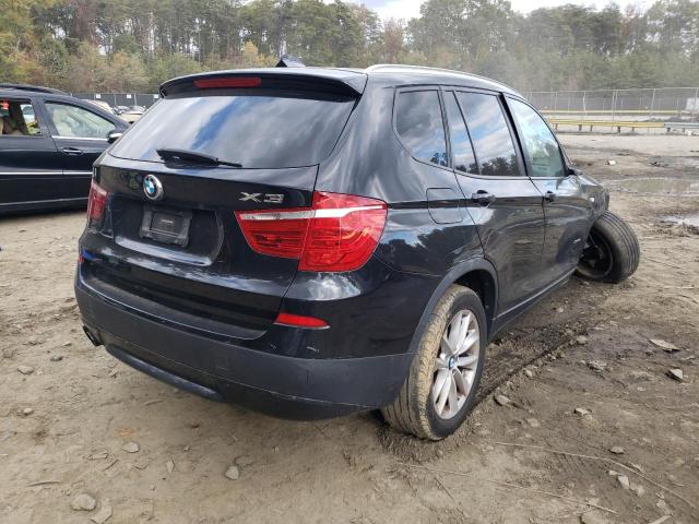 5UXWX9C53D0A21952 - 2013 BMW X3 XDRIVE2 BLACK photo 4