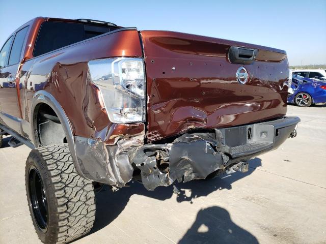 1N6BA1F47GN515934 - 2016 NISSAN TITAN XD S BROWN photo 9