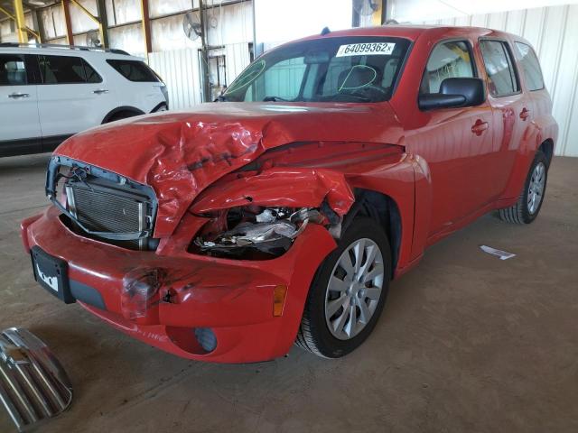 3GNBAADB9AS590532 - 2010 CHEVROLET HHR LS RED photo 2