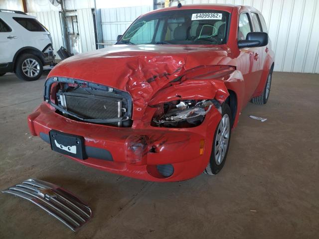 3GNBAADB9AS590532 - 2010 CHEVROLET HHR LS RED photo 9