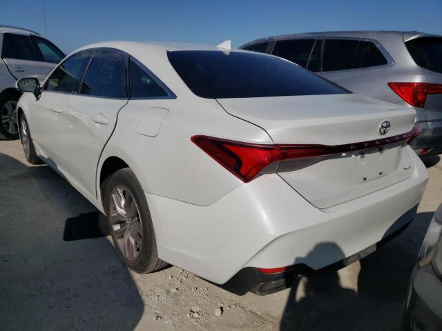 4T1BZ1FB0KU003629 - 2019 TOYOTA AVALON XLE WHITE photo 3