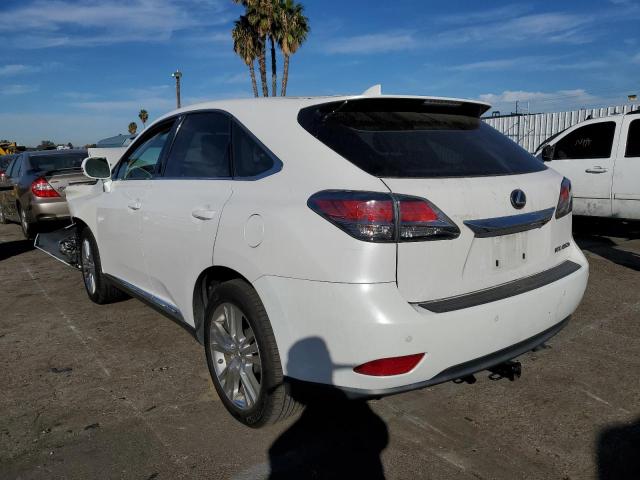 2T2ZB1BA8FC004692 - 2015 LEXUS RX 450H WHITE photo 3