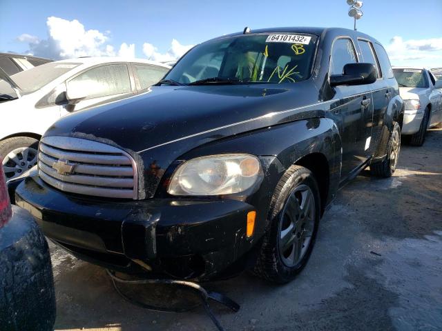 3GNCA13D18S724127 - 2008 CHEVROLET HHR LS BLACK photo 2