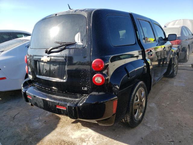 3GNCA13D18S724127 - 2008 CHEVROLET HHR LS BLACK photo 4