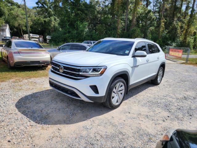 1V2JC2CA6MC213484 - 2021 VOLKSWAGEN ATLAS CROS Белый фото 2