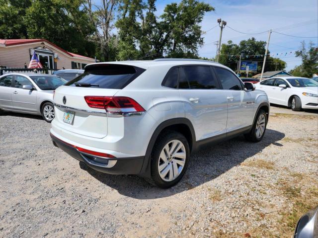 1V2JC2CA6MC213484 - 2021 VOLKSWAGEN ATLAS CROS WHITE photo 4