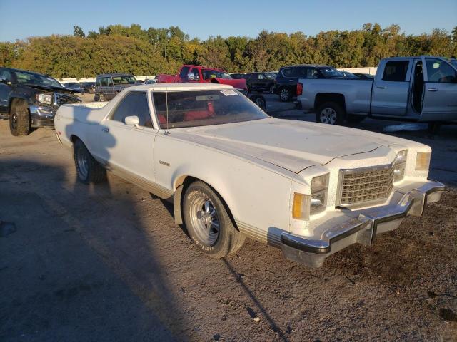 9H48H137849 - 1979 FORD RANCHERO WHITE photo 1