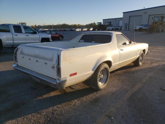 9H48H137849 - 1979 FORD RANCHERO WHITE photo 4