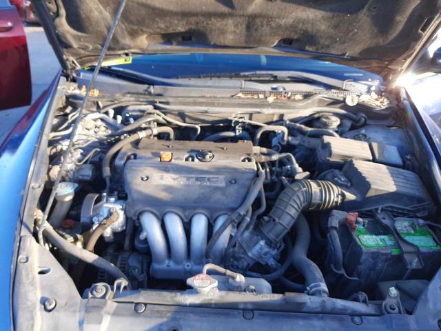 1HGCM55376A161421 - 2006 HONDA ACCORD SE BLUE photo 7