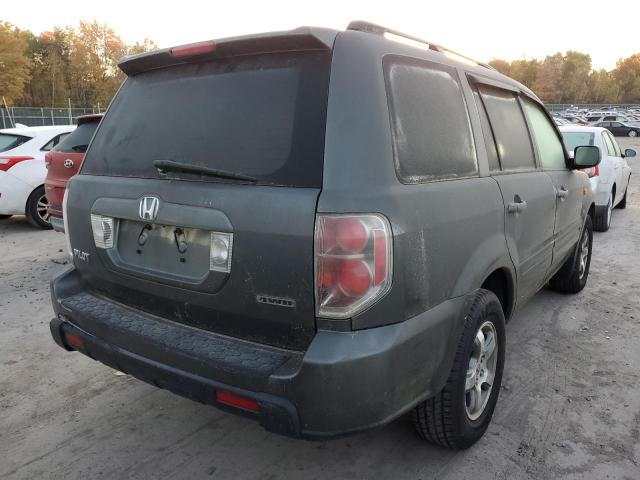 2HKYF18577H500662 - 2007 HONDA PILOT GRAY photo 4