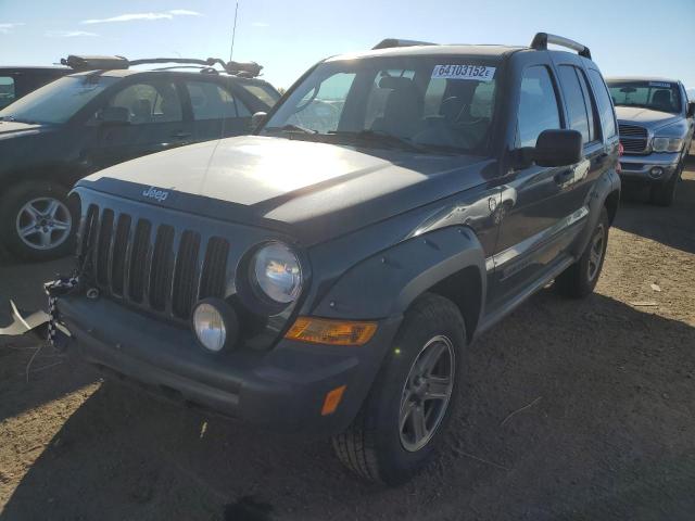 1J4GL38K86W191468 - 2006 JEEP LIBERTY RE BLUE photo 2
