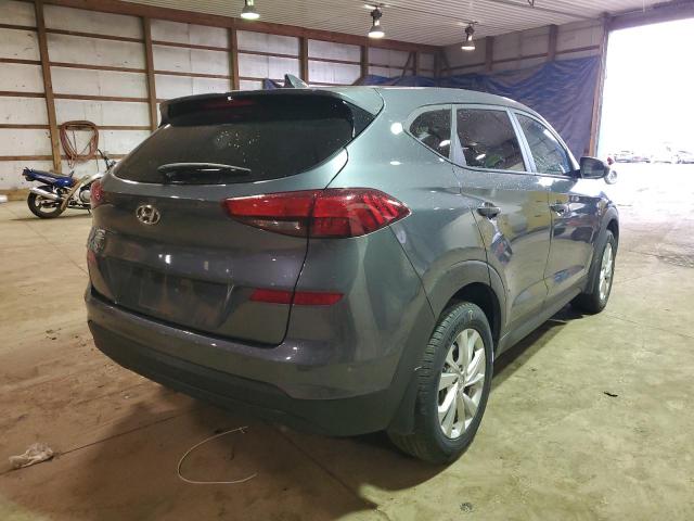 KM8J23A43KU972796 - 2019 HYUNDAI TUCSON SE GRAY photo 4