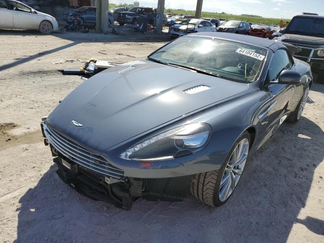 SCFFDABM6EGB15063 - 2014 ASTON MARTIN DB9 BLUE photo 2