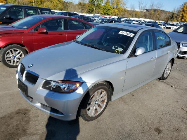 WBAVD13596KV07173 - 2006 BMW 3 SERIES SILVER photo 2