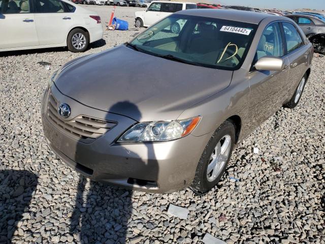 4T1BE46K47U081948 - 2007 TOYOTA CAMRY CE GOLD photo 2