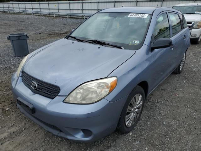 2T1KR32EX8C693945 - 2008 TOYOTA MATRIX BLUE photo 2