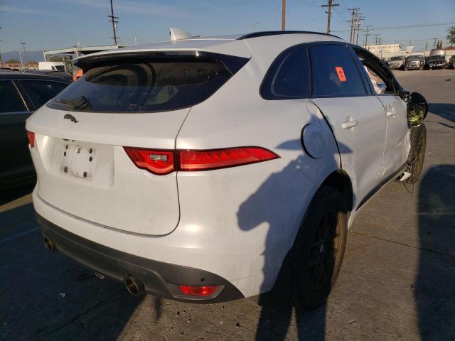 SADCL2BV4HA072855 - 2017 JAGUAR F-PACE R - WHITE photo 4