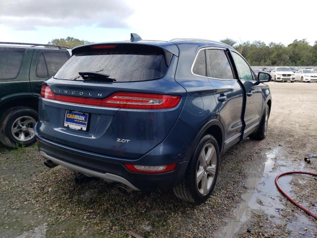 5LMCJ1C96JUL20453 - 2018 LINCOLN MKC PREMIE BLUE photo 4