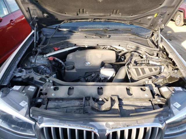 5UXWX9C3XH0W75932 - 2017 BMW X3 XDRIVE2 GRAY photo 7