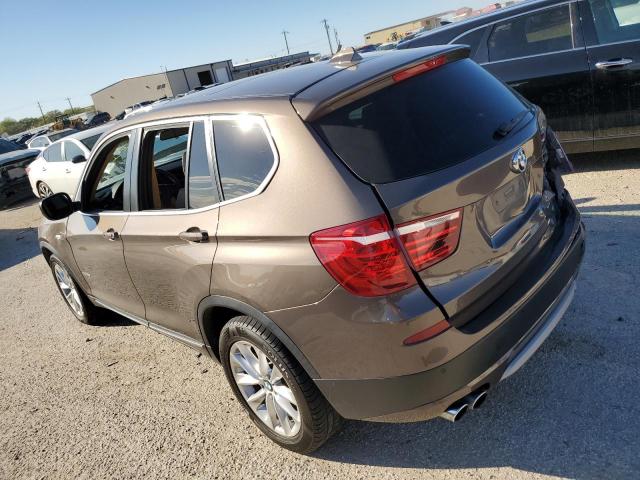 5UXWX9C56E0D33362 - 2014 BMW X3 XDRIVE2 GRAY photo 3