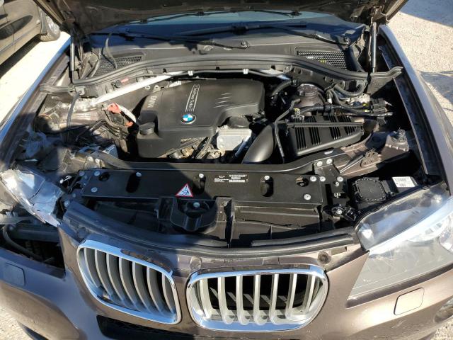 5UXWX9C56E0D33362 - 2014 BMW X3 XDRIVE2 GRAY photo 7