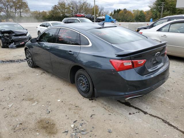 1G1ZG5ST7LF086957 - 2020 CHEVROLET MALIBU RS GRAY photo 3