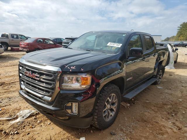 1GTG6FEN1M1224270 - 2021 GMC CANYON AT4 BLACK photo 2