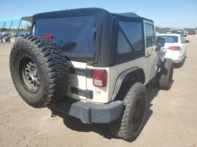 1J4AA2D18BL597667 - 2011 JEEP WRANGLER S TAN photo 4