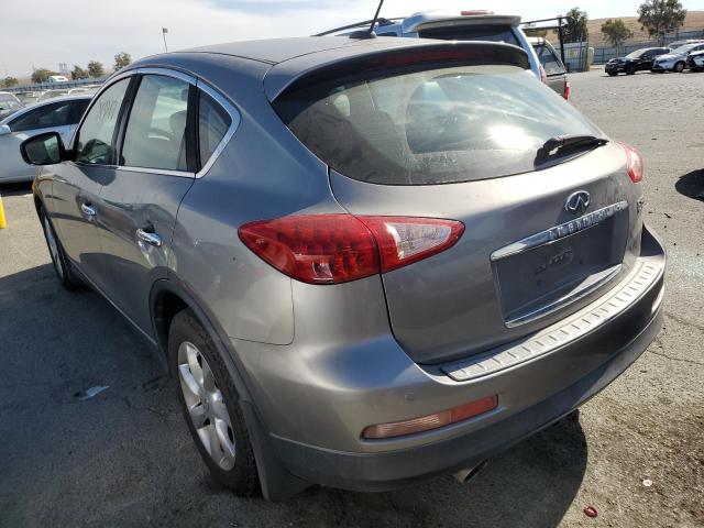JN1AJ0HP2AM703518 - 2010 INFINITI EX35 BASE Մոխրագույն լուսանկար 3