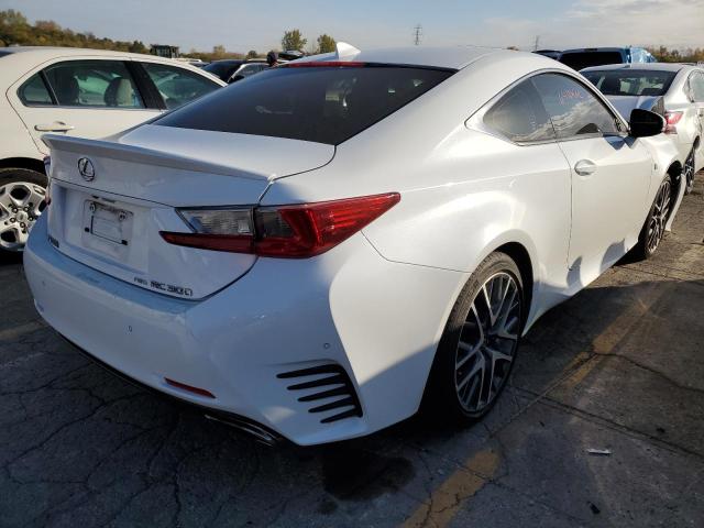 JTHSM5BC9G5000964 - 2016 LEXUS RC 300 WHITE photo 4