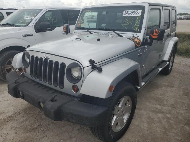 1J4GA59147L156386 - 2007 JEEP WRANGLER S SILVER photo 2