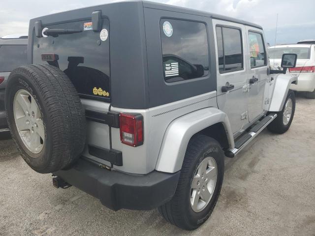 1J4GA59147L156386 - 2007 JEEP WRANGLER S SILVER photo 4