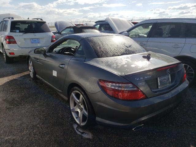 WDDPK3JA2GF121739 - 2016 MERCEDES-BENZ SLK 300 GRAY photo 3