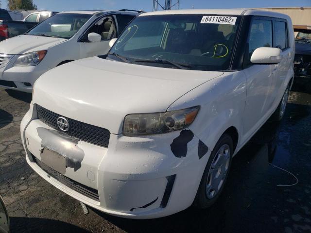 JTLKE50E881051842 - 2008 TOYOTA SCION XB თეთრი ფოტო 2
