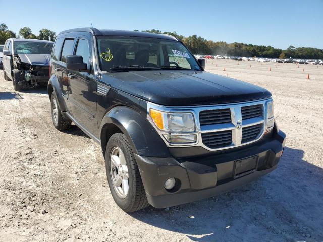 1D8GT58K57W555107 - 2007 DODGE NITRO SLT BLACK photo 1