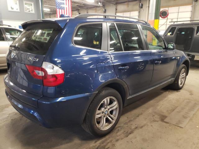 WBXPA93426WG87749 - 2006 BMW X3 3.0I BLUE photo 4