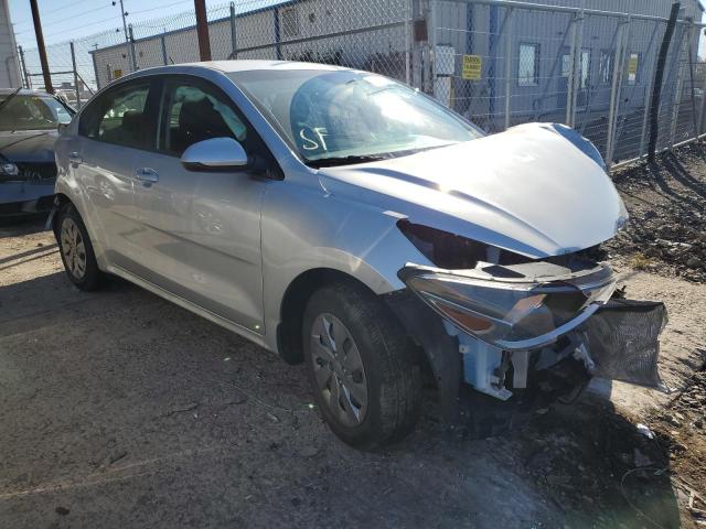 3KPA24ABXKE254461 - 2019 KIA RIO S SILVER photo 1